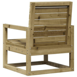 Berkfield Garden Chair 57.5X63X76 Cm Impregnated Wood Pine - thumbnail 6