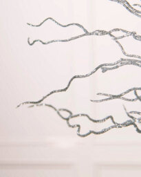 Werchristmas Silver Glitter Twig Christmas Tree Topper, 90 Cm - thumbnail 5