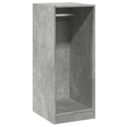 Walplus Wardrobe Concrete Grey 48X41X102 Cm Engineered Wood - thumbnail 2
