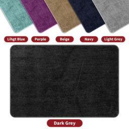Vinsani Bath Mat 50X80Cm D.grey 1010160 - thumbnail 8
