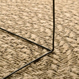 Walplus Zizur Brown Oval Polypropylene Rug Stylish Outdoor/indoor Floor Mat For Patios & Halls - thumbnail 7