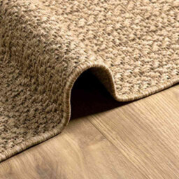 Walplus Zizur Brown Oval Polypropylene Rug Stylish Outdoor/indoor Floor Mat For Patios & Halls - thumbnail 5