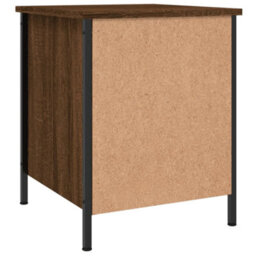Berkfield Bedside Cabinets 2 Pcs Brown Oak 40X42X50 Cm Engineered Wood - thumbnail 9