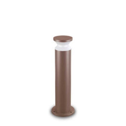 Ideal Lux Luminosa Torre Outdoor Bollard Coffee Ip44