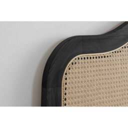 Birlea Leonie King Rattan Bed Black - thumbnail 6