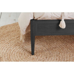 Birlea Leonie King Rattan Bed Black - thumbnail 5