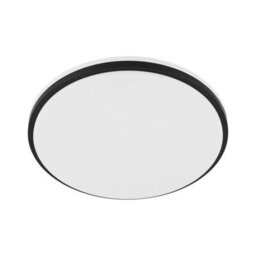 Eglo Margidore Steel White & Black Led Cct Ip54 Wall & Ceiling Light - thumbnail 2