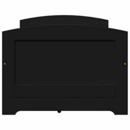 Berkfield Day Bed With 5 Drawers Without Mattress Irun Black 90X200 Cm - thumbnail 7