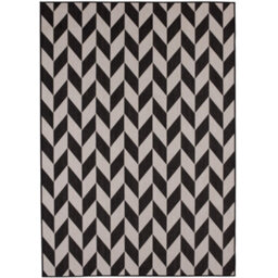 The Rugs Ecology Collection Outdoor Rugs In Black  600Bl - thumbnail 2