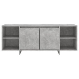 Berkfield Durable Tv Cabinet Concrete Grey 130X35X50 Cm Engineered Wood - thumbnail 5