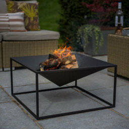 La Hacienda Cairo Firepit - L60 X W60 X H31 Cm - Black - thumbnail 3