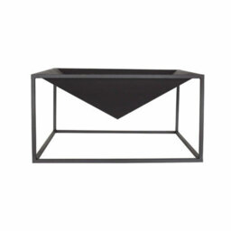 La Hacienda Cairo Firepit - L60 X W60 X H31 Cm - Black - thumbnail 1