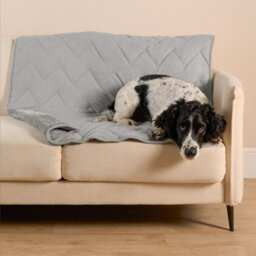 OHS Pet Blanket Throw Over Bed Chair Thermal Supersoft Warm Quilted Dog Cat Fleece - thumbnail 2