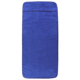 Berkfield Beach Towels 2 Pcs Royal Blue 75X200 Cm Fabric 400 Gsm - thumbnail 3