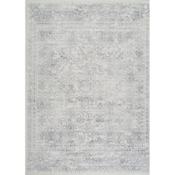 Livabliss Roma-Vintage Grey Cream Ivory Traditional Boho Living Dining Bedroom Rug 160 X 215 Cm Easy Care, Non Shedding - thumbnail 1