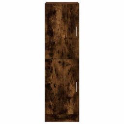 Berkfield Kitchen Cabinet Smoked Oak 38X41.5X131.5 Cm Engineered Wood - thumbnail 4