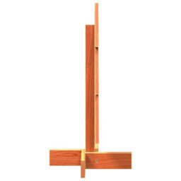 Berkfield Wooden Christmas Tree For Decoration Wax Brown 60 Cm Solid Wood Pine - thumbnail 4