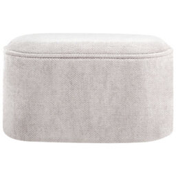Wyld and Coco Bedroom Grey Chenille Lift-Top Storage Bench - Aurorahome Range - Grey Chenille, W79 X D38 X H45Cm - thumbnail 1