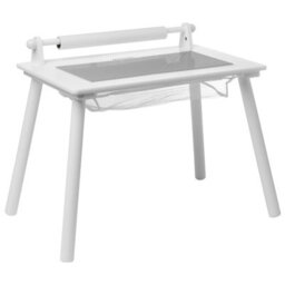 Beliani Kids Table And Chair Set Moonta White - thumbnail 6