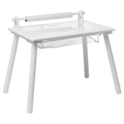 Beliani Kids Table And Chair Set Moonta White - thumbnail 5
