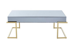 Orsina Luxurious Coffee Table, Elegant Metallic Finish Decorative Table, Modern Accent Table, Decent Patio Table - thumbnail 6