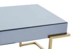 Orsina Luxurious Coffee Table, Elegant Metallic Finish Decorative Table, Modern Accent Table, Decent Patio Table - thumbnail 5