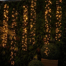 Noma Antique White Tree Cascade String Garden Outdoor Lights Led 6 X 1M Drops - thumbnail 2
