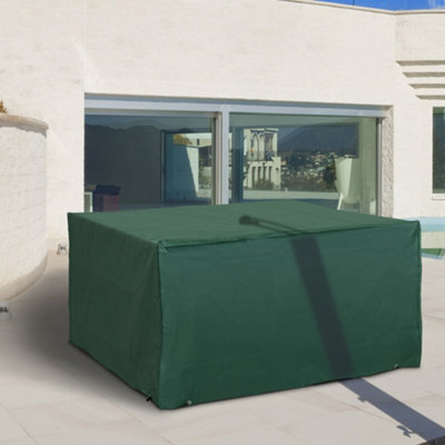 Outsunny 135X135X75Cm Uv Rain Protective Cover For Garden Patio Wicker Rattan - image 1