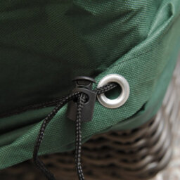 Outsunny 135X135X75Cm Uv Rain Protective Cover For Garden Patio Wicker Rattan - thumbnail 9
