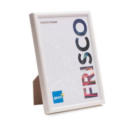Kenro Frisco Series White Photo Frame 12X10 Inch / 25X30Cm Freestanding Or Wall Hanging With Glass Front - Fr2530Wh - thumbnail 3