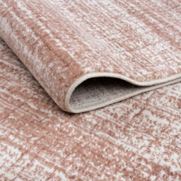 The Rugs Montana Cream And Rose Abstract Area Rug And Runner Soft Durable Pet Friendly Easy To Clean Living Room Bedroom 3800Crrs - thumbnail 5