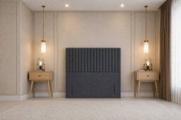 "Nexus Amalfi Plush Divan, Steel, 54"" Headboard, No Drawers, Open Coil Mattress, Double" - thumbnail 7
