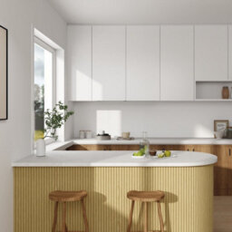 Jōbū Jobu Large Fluted Wall Panels In Natural Oak  240Cm X 60Cm (2 Pack) - thumbnail 3