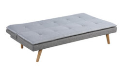 Mattress Guru Zuma Versatile 3 Seater Fabric Padded Sofa Bed, 3 Seater, Durable Hardwood Frame - Grey - thumbnail 3