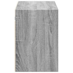Berkfield Durable Tv Wall Cabinet With Led Lights Grey Sonoma 100X31X45 Cm - thumbnail 7
