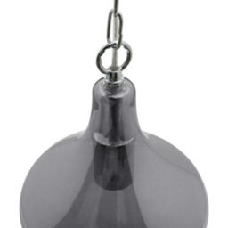 Long Life Lamps Company Modern Vintage Ceiling Smoked Grey Glass Pendant Lamp H3129 - thumbnail 5