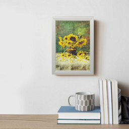 "AK Frames 11X8.5"" Classic Light Grey Modern Picture Frame - Poster Frame For Photos, Prints And Wall Art - Elegant Home Decor" - thumbnail 4