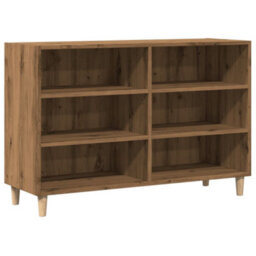 Berkfield Sideboard Artisian Oak 103.5X35X70 Cm Engineered Wood - thumbnail 2