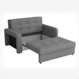 Viva Home Ii Sofa Bed Sleeping Function Two Ottomans 158 Cm Chipboard Metal Legs Living Room Turquoise Right - thumbnail 4