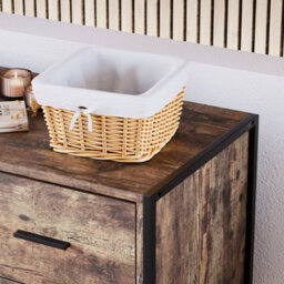 Lassic Vida Designs Brooklyn Dark Wood 4 Drawer Chest (H)990mm (W)830mm (D)400mm - thumbnail 5