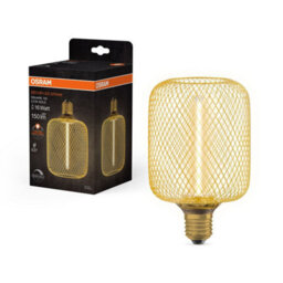 Osram Decor Led Straw Filament Square Lamp Bulb 100 16W Warm White Dimmable E27 - thumbnail 3