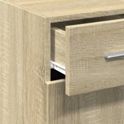 Berkfield Sideboard Sonoma Oak 30X42.5X93 Cm Engineered Wood - thumbnail 9