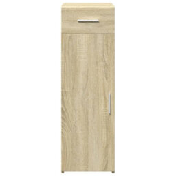 Berkfield Sideboard Sonoma Oak 30X42.5X93 Cm Engineered Wood - thumbnail 4