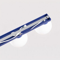 Sollux Lighting Yoli Steel/glass Ultramarine 3 Lights Minimalist Ceiling Lamps - thumbnail 7
