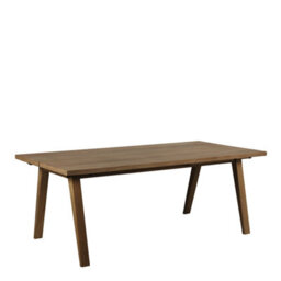 Furniture To Go A-Line Rectanglar Dining Table In Smoked Oak - thumbnail 1