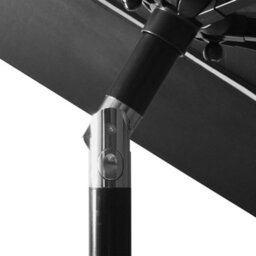 Berkfield 3-Tier Parasol With Aluminium Pole Anthracite 3 M - thumbnail 6