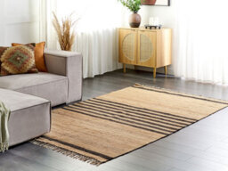 Beliani Rug Ericek Beige 160 X 230 Cm Jute - thumbnail 2