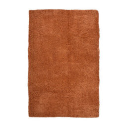 Melrose Super Soft Venus Shaggy Snuggly Terracotta Orange X-Large Area Rug 200/290Cm - thumbnail 2