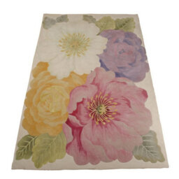 Multicolor Floral Modern Rug For Living Room And Bedroom-160Cm X 251Cm - thumbnail 3