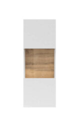 Arte Ava 07 Modern Wall-Hung Cabinet In White Matt - W360mm X H950mm X D300mm - thumbnail 2